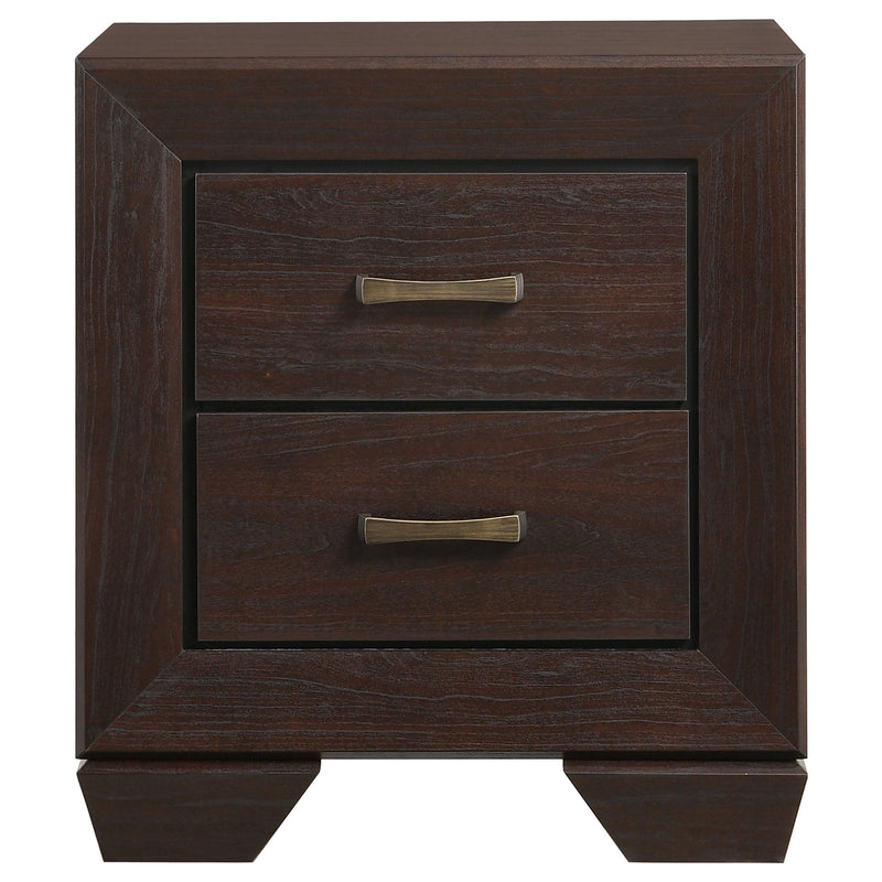 Dormitorio Dorian color chocolate oscuro