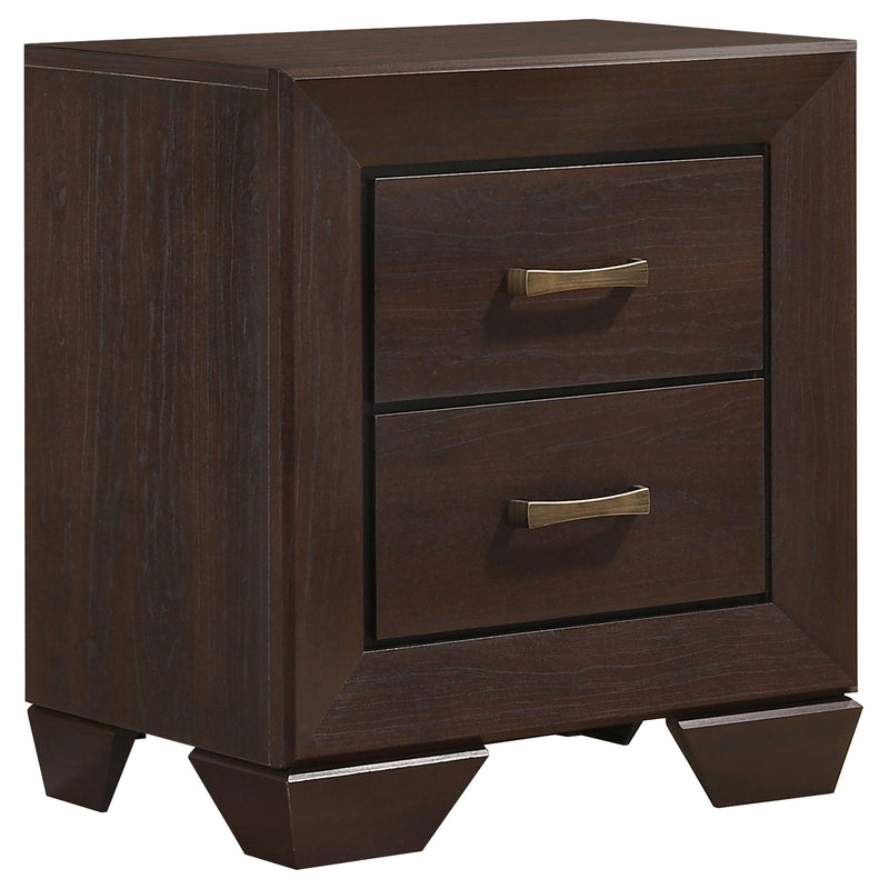 Dormitorio Dorian color chocolate oscuro