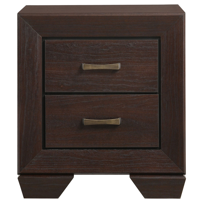 Dormitorio Dorian color chocolate oscuro