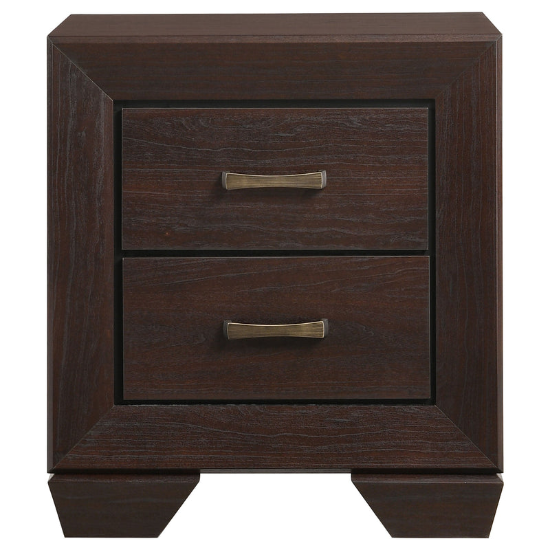 Dormitorio Dorian color chocolate oscuro