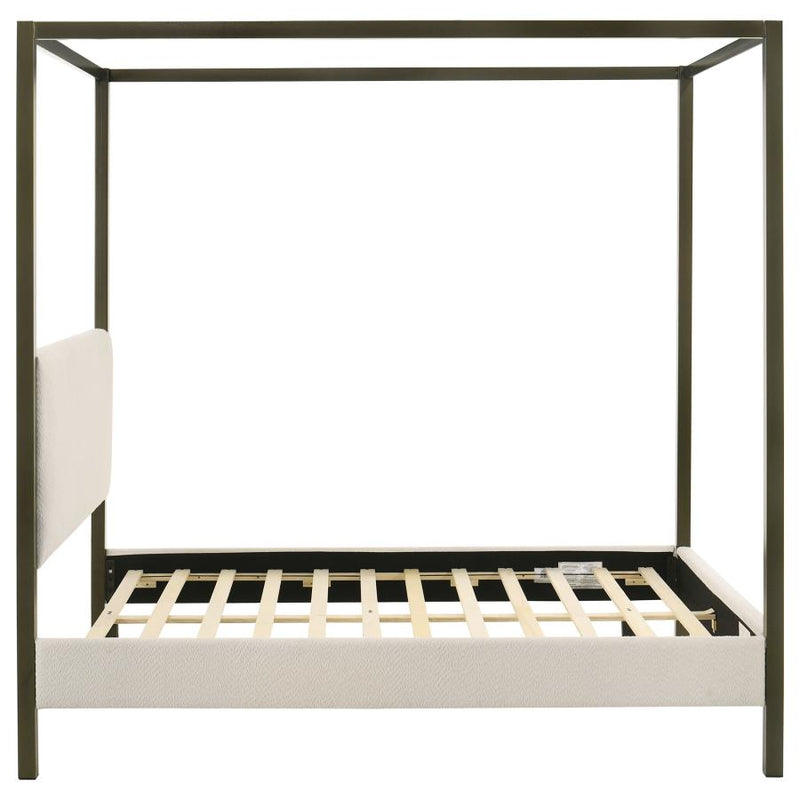 Monroe Upholstered Canopy Bed