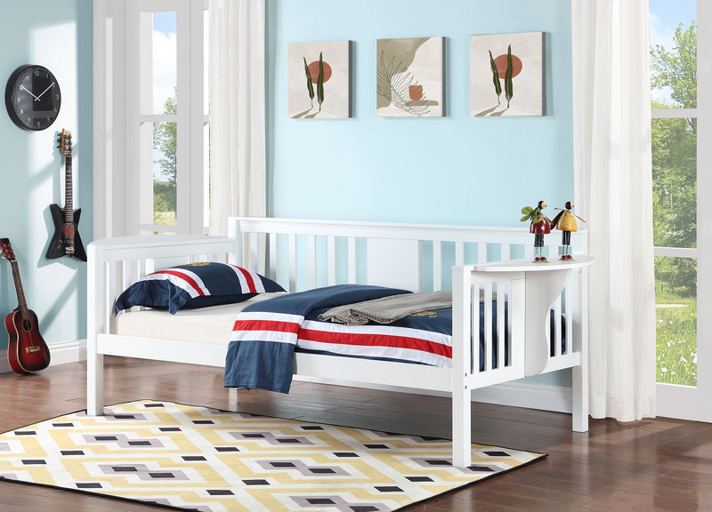 Bethany Wood Twin Daybed with Drop-down Tables