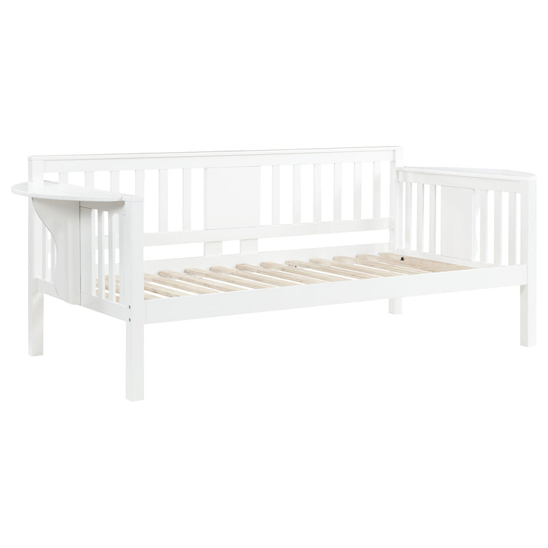 Bethany Wood Twin Daybed with Drop-down Tables