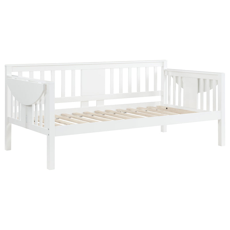 Bethany Wood Twin Daybed with Drop-down Tables