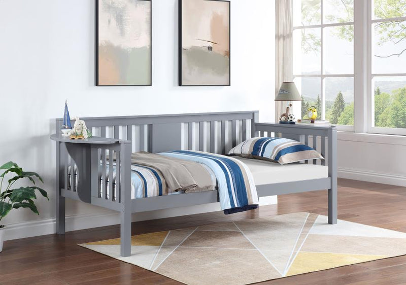 Bethany Wood Twin Daybed with Drop-down Tables