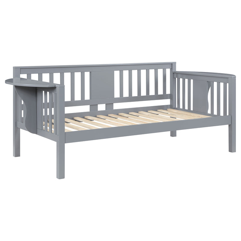Bethany Wood Twin Daybed with Drop-down Tables