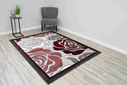 SULTAN Rug DESIGN 3013 Red 5x8 (5'2x7'5")"