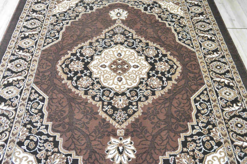 SULTAN Rug DESIGN 3017 Brown 2x4 (2'6x3'9")"
