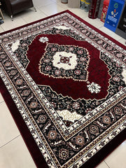 SULTAN Rug DESIGN 3017 Brown 2x8 Runner (2'2x7'3")"