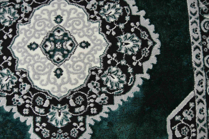SULTAN Rug DESIGN 3017 Green 8x11 (7'8x10'8")"