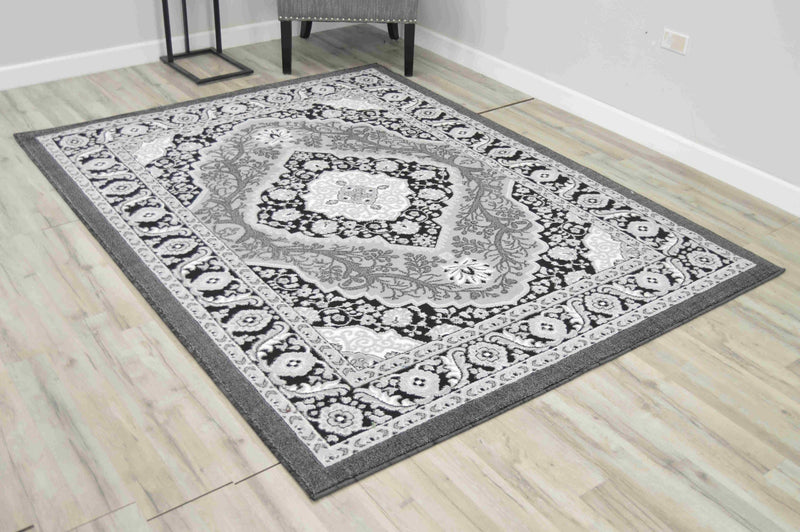 SULTAN Rug DESIGN 3017 Burgundy 8x11 (7'8x10'8")"