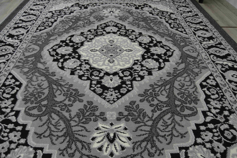 SULTAN Rug DESIGN 3017 Grey 5x8 (5'2x7'5")"
