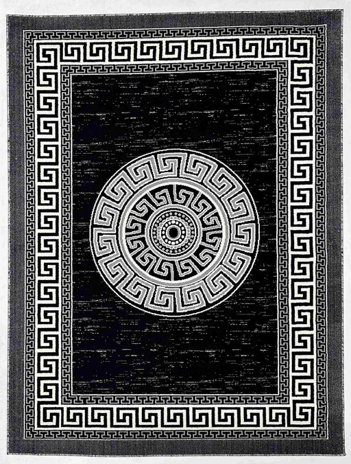 SULTAN Rug DESIGN 3023 Black 2x4 (2'6x3'9")"