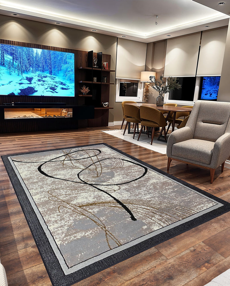 SULTAN Rug DESIGN 3025 Sand 5x8 (5'2x7'5")"