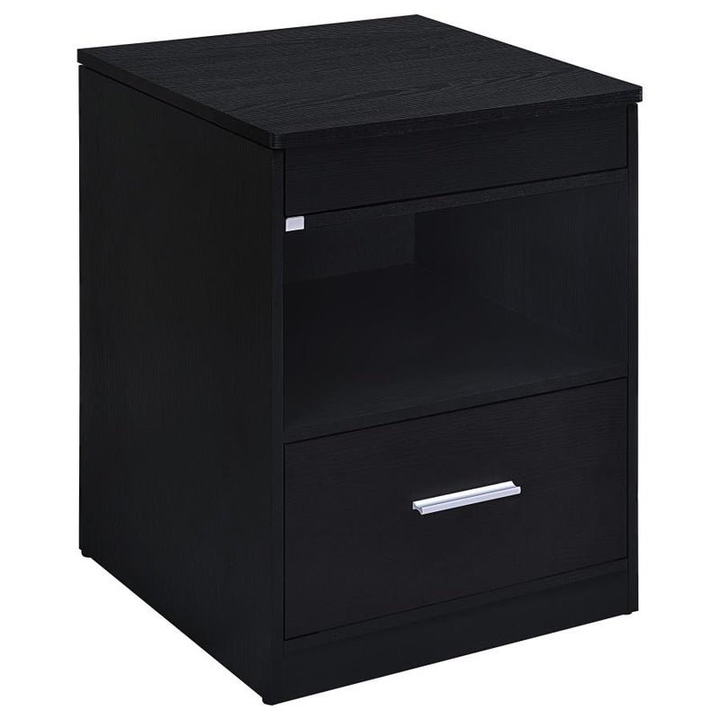 Fabre 1-drawer Extendable Top Nightstand Bedside Table
