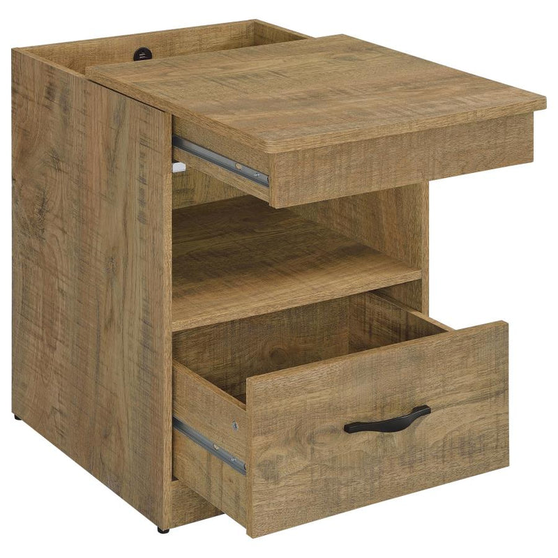 Fabre 1-drawer Extendable Top Nightstand Bedside Table