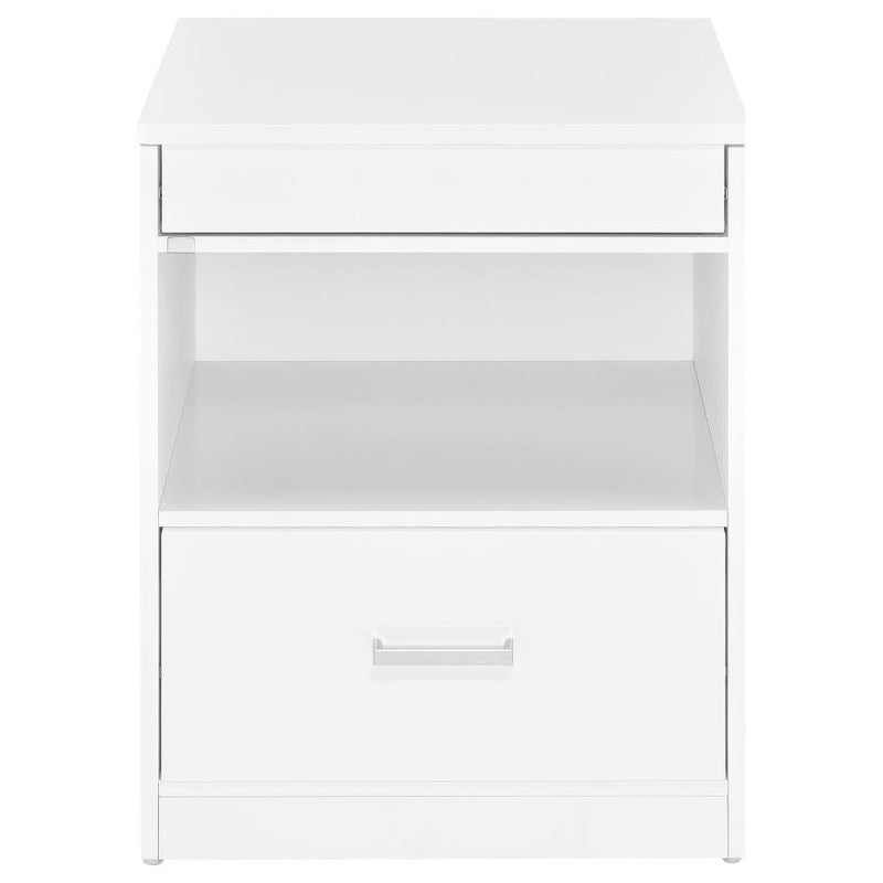 Fabre 1-drawer Extendable Top Nightstand Bedside Table