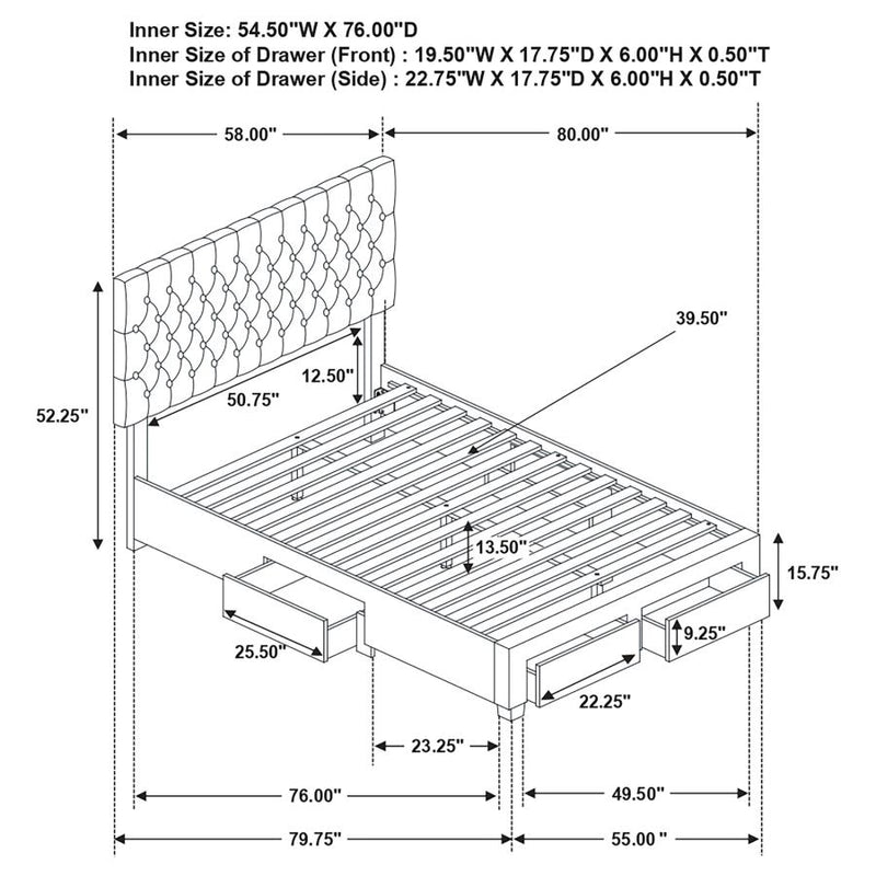 Soledad Upholstered Storage