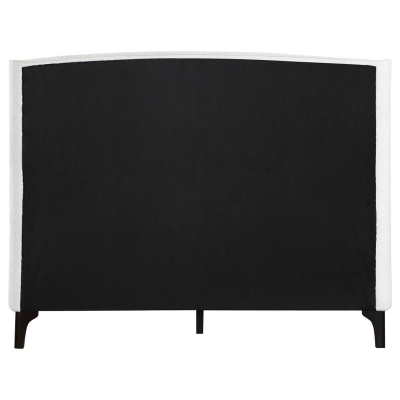 Mosby Upholstered Wingback Bed