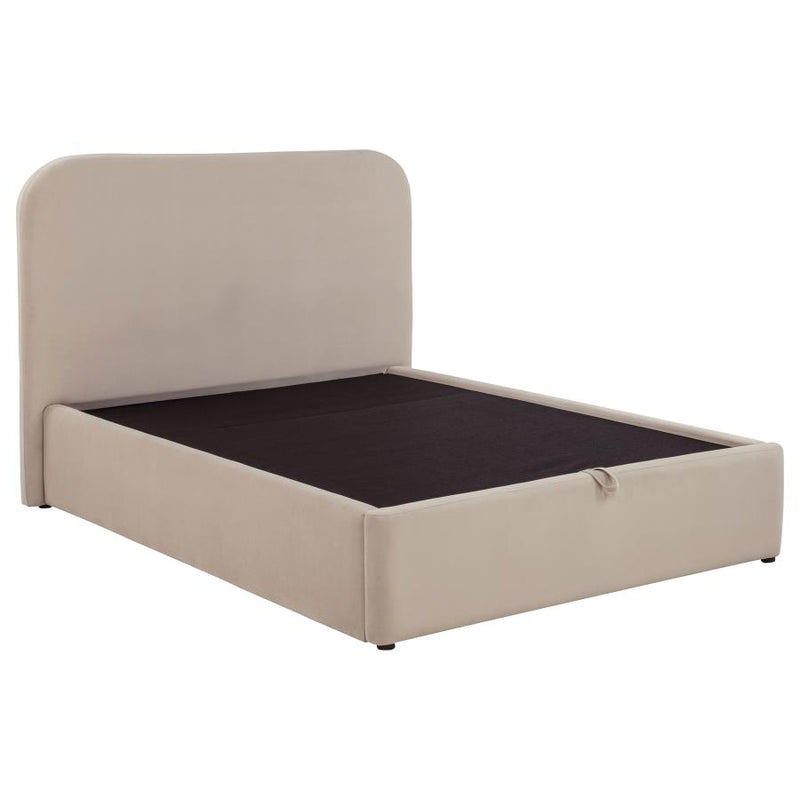Anders Upholstered Storage Lift Platform Bed