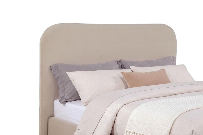 Anders Upholstered Storage Lift Platform Bed