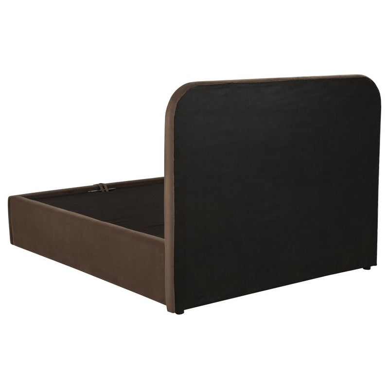 Anders Upholstered Storage Lift Platform Bed