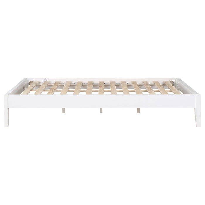 Hounslow Platform  Bed White