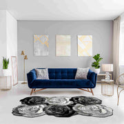 ROSES Design 307 Red 5x8 (5'2x7'5")"
