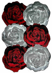 ROSES Design 307 Purple 5x8 (5'2x7'5")"