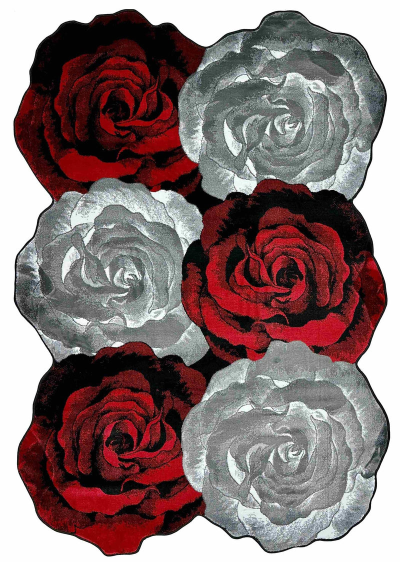 ROSES Design 307 Purple 5x8 (5'2x7'5")"
