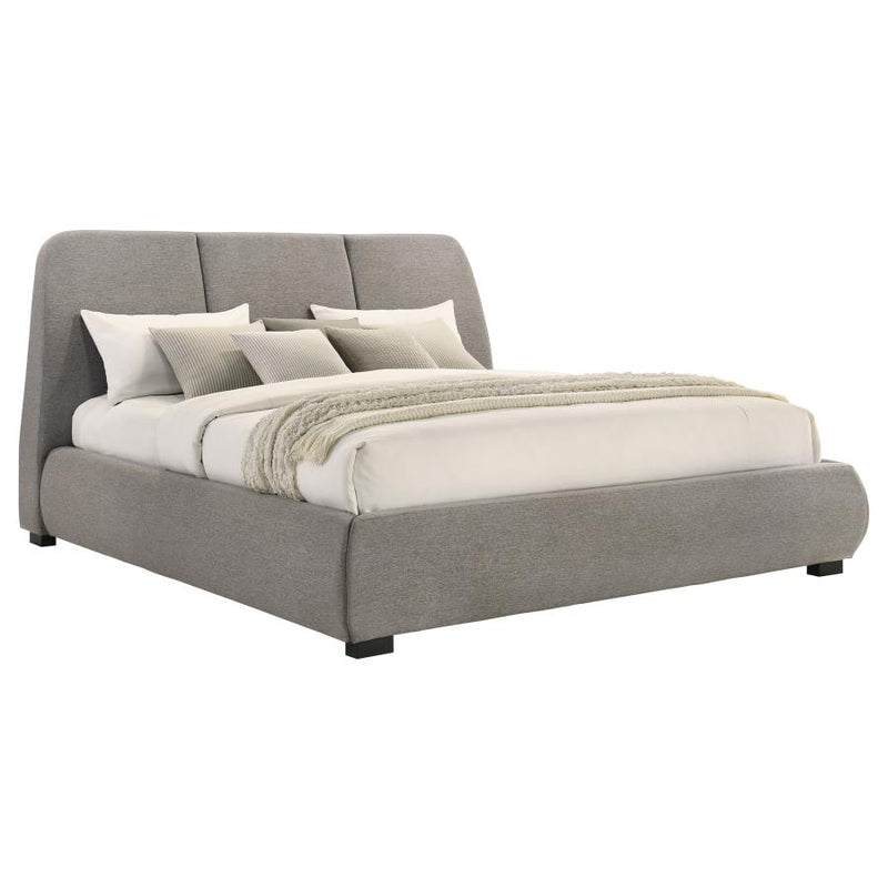 Mokena 46-inch Upholstered Platform Bed