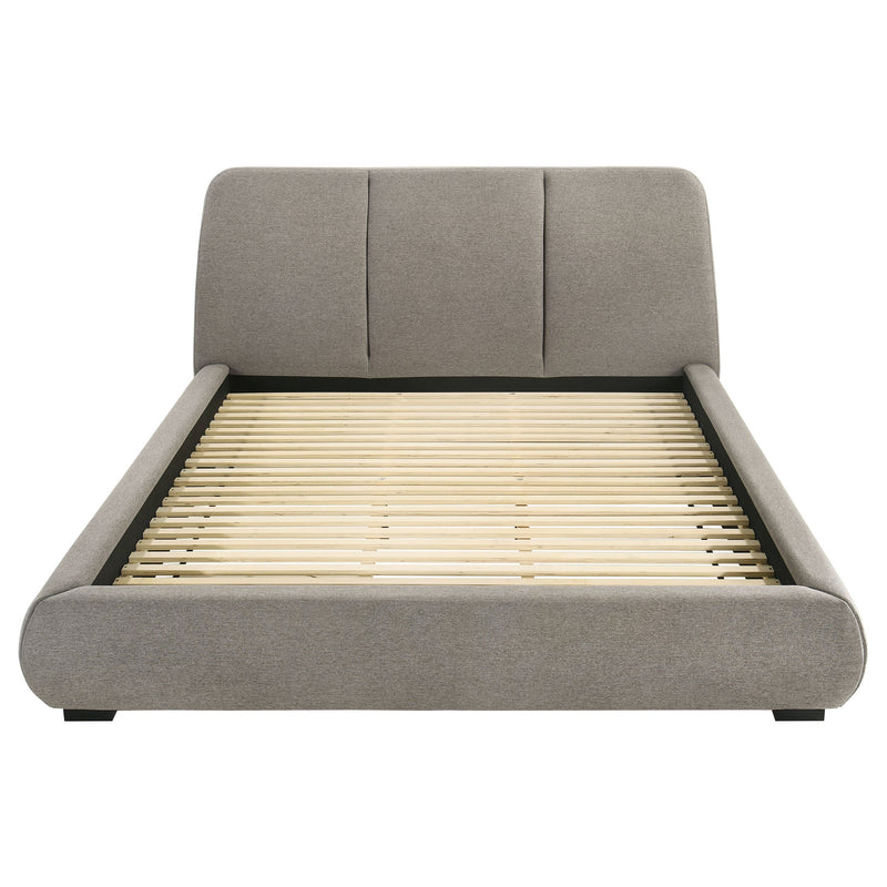 Mokena 46-inch Upholstered Platform Bed