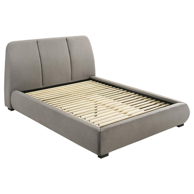 Mokena 46-inch Upholstered Platform Bed