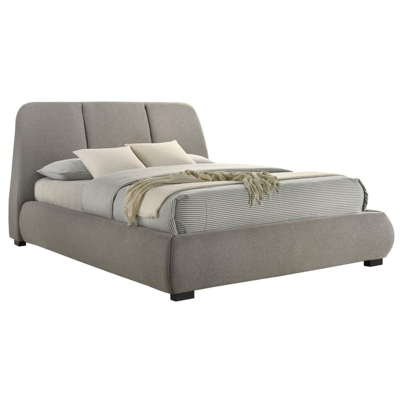 Mokena 46-inch Upholstered Platform Bed