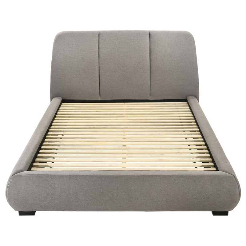 Mokena 46-inch Upholstered Platform Bed
