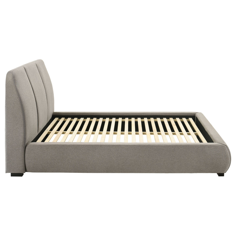 Mokena 46-inch Upholstered Platform Bed