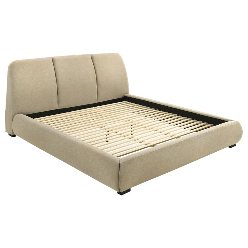 Mokena 46-inch Upholstered Platform Bed