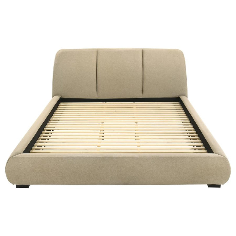 Mokena 46-inch Upholstered Platform Bed