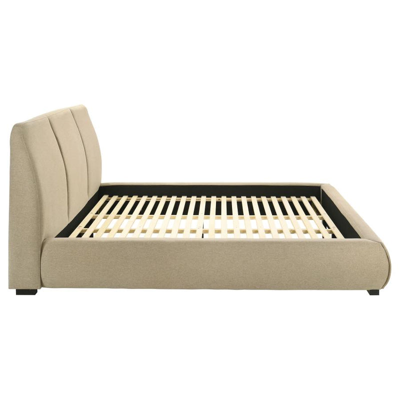 Mokena 46-inch Upholstered Platform Bed