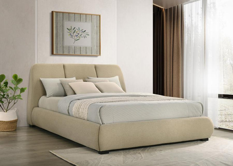 Mokena 46-inch Upholstered Platform Bed
