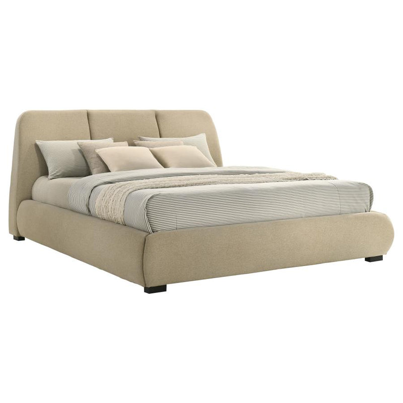 Mokena 46-inch Upholstered Platform Bed