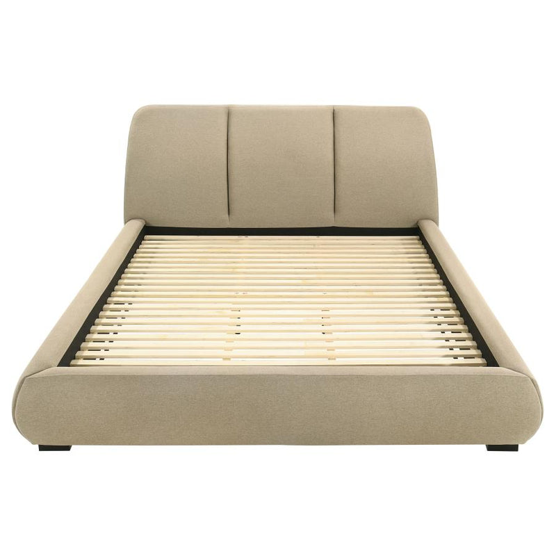 Mokena 46-inch Upholstered Platform Bed