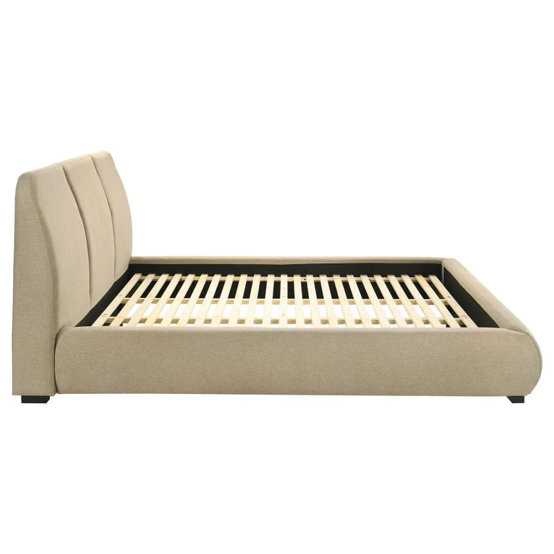 Mokena 46-inch Upholstered Platform Bed
