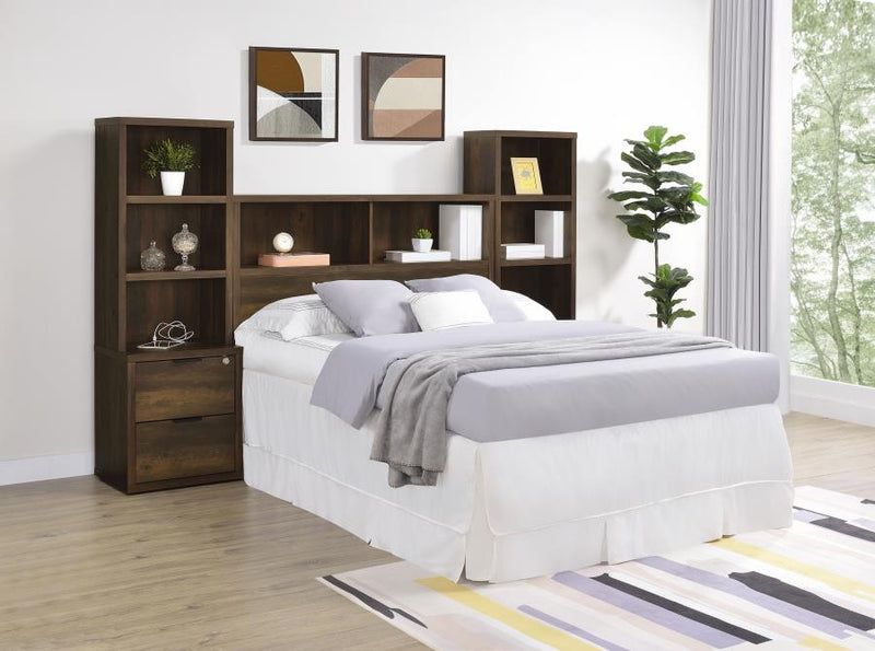 Westpark 3-piece Bedroom Set Bookcase Headboard