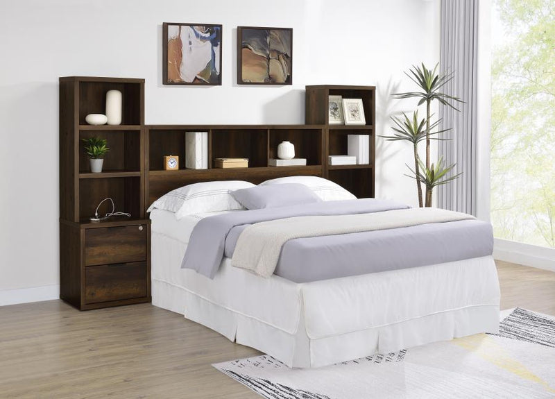 Westpark 3-piece Bedroom Set Bookcase Headboard