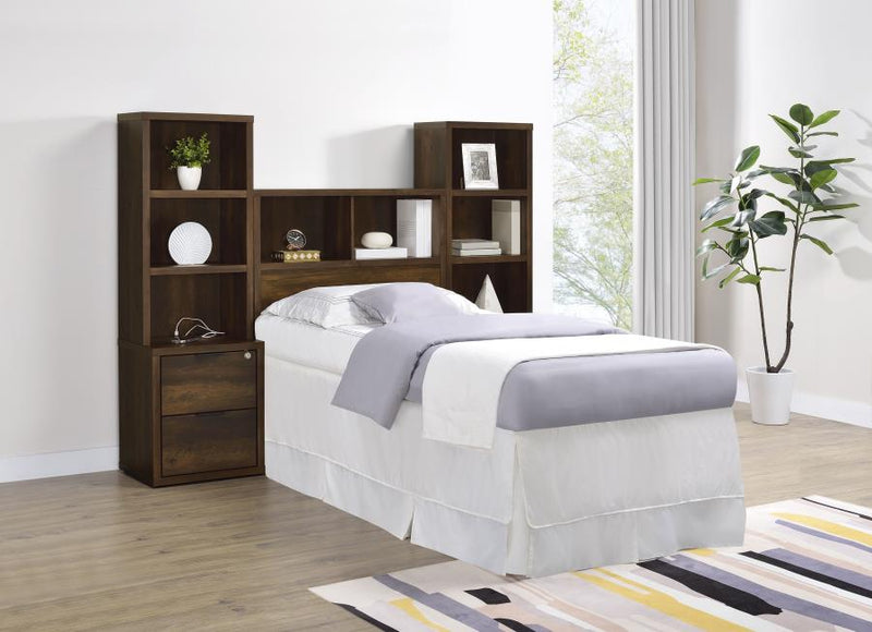 Westpark 3-piece Bedroom Set Bookcase Headboard