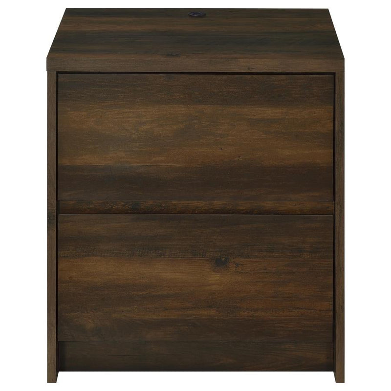 Westpark 2-drawer Nightstand LED Lights and USB