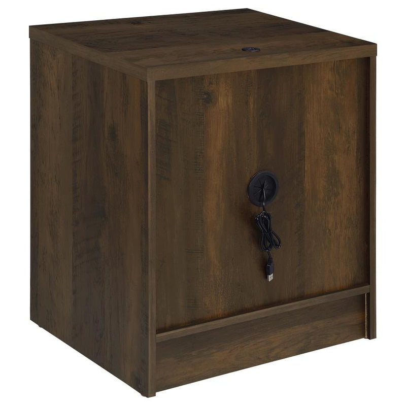 Westpark 2-drawer Nightstand LED Lights and USB