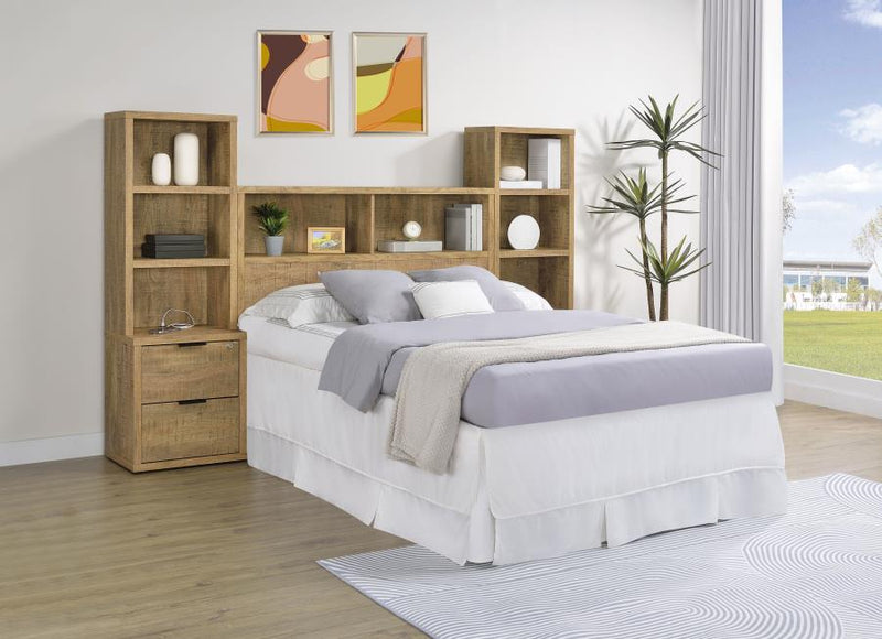 Westpark 3-piece Bedroom Set Bookcase Headboard