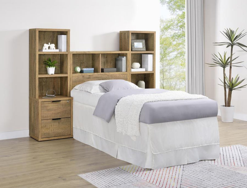 Westpark 3-piece Bedroom Set Bookcase Headboard